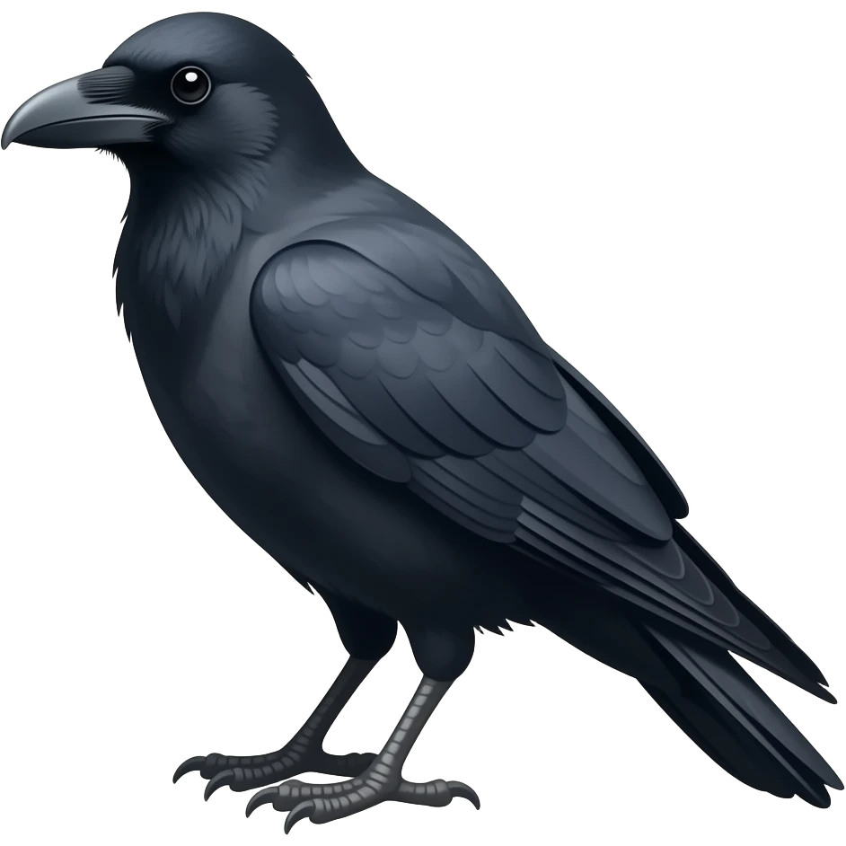 crow emoji