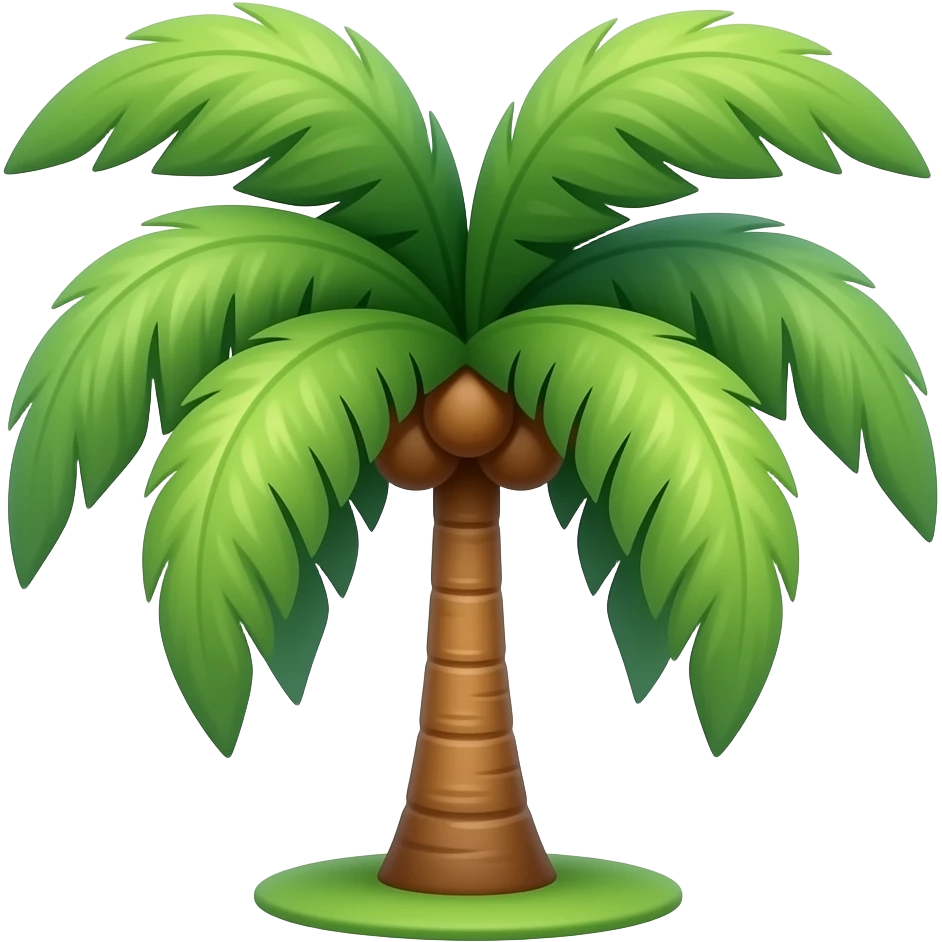 coconut tree emoji