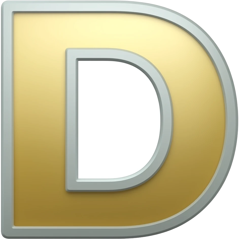 D emoji