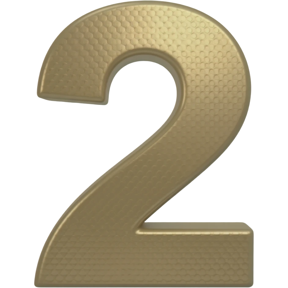numero 2 emoji