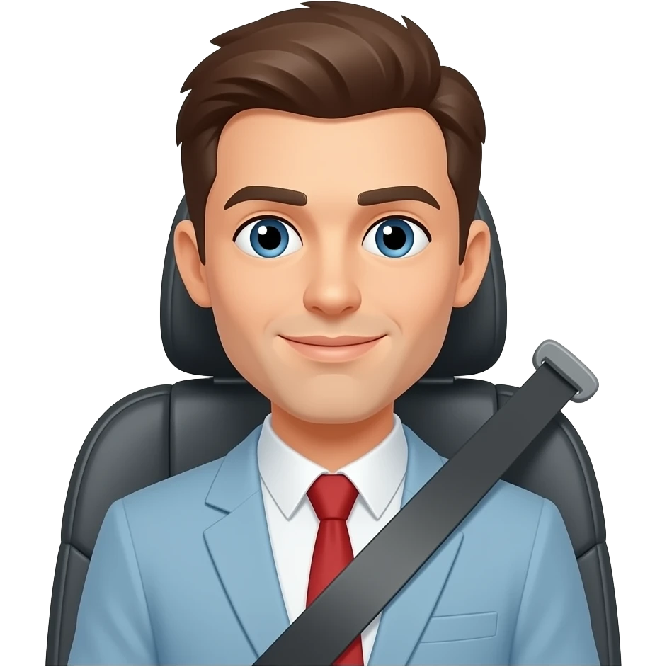 person with seatbelt emoji