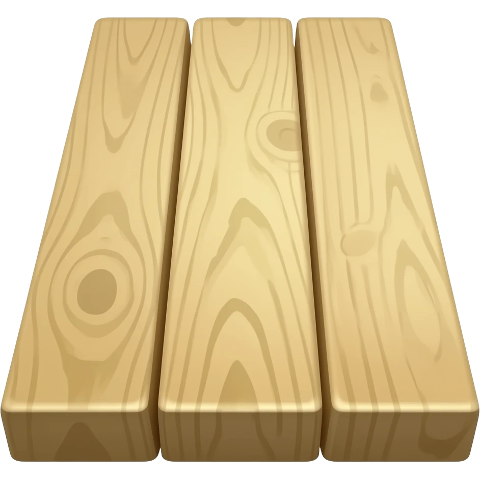 wooden plank emoji