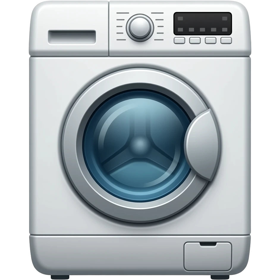 1 Colorful Washing Machines emoji