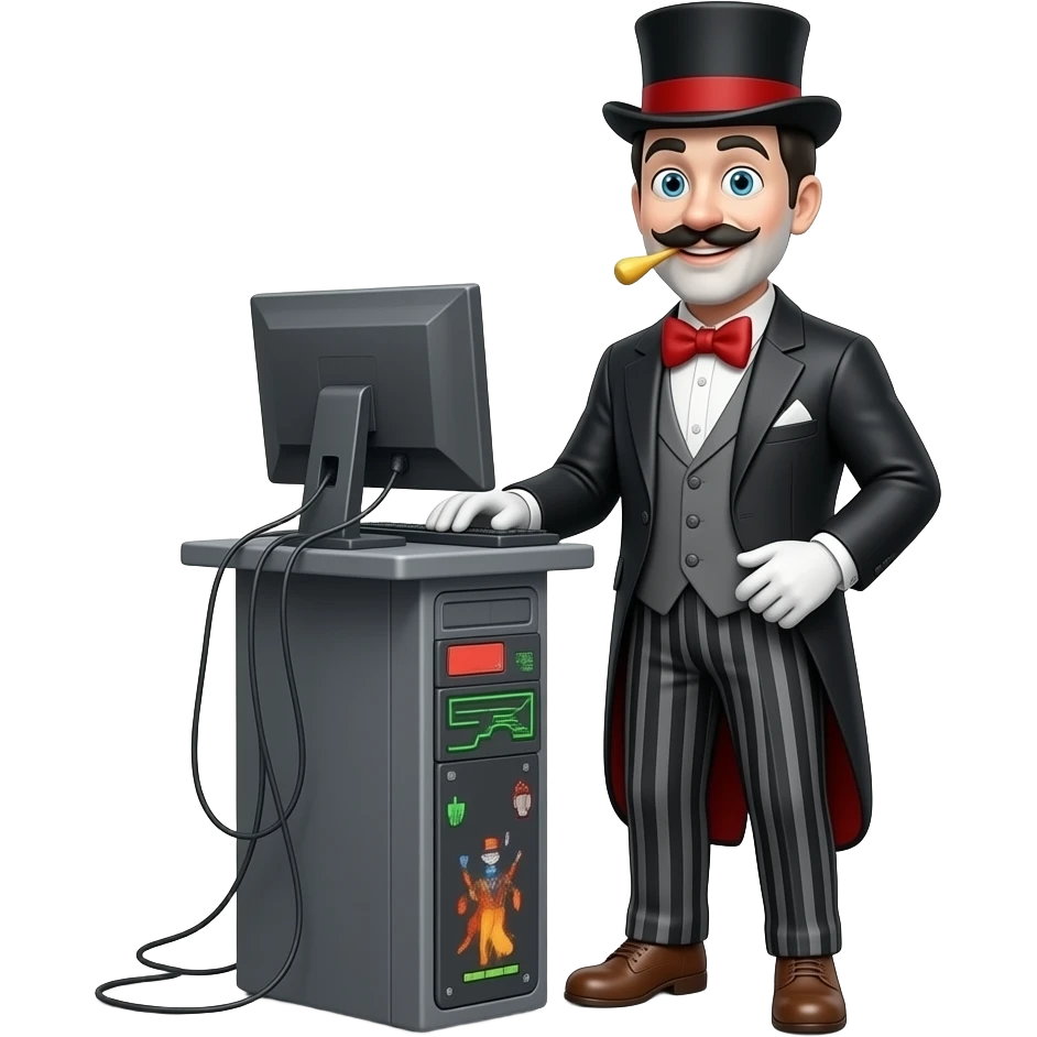 computer ventriloquist emoji