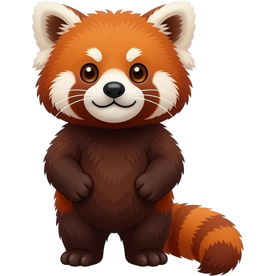 panda vermelho emoji