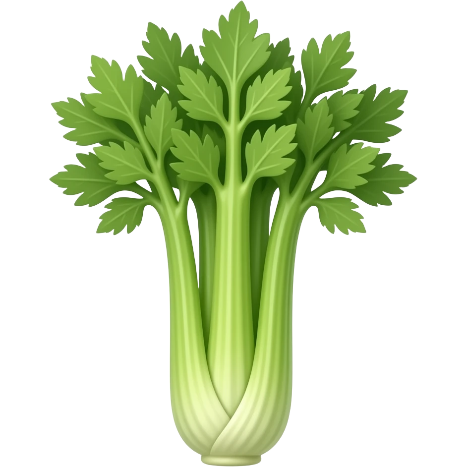 realistic celery emoji