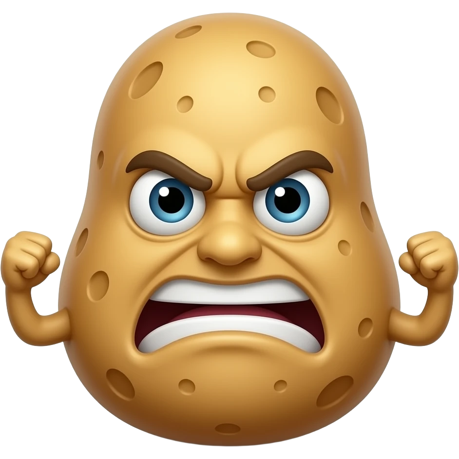 headbanger potato emoji