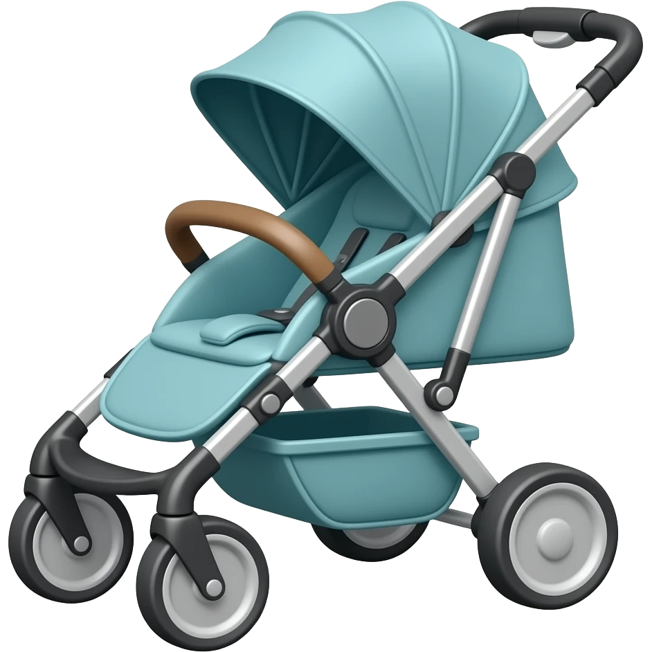 Baby stroller emoji