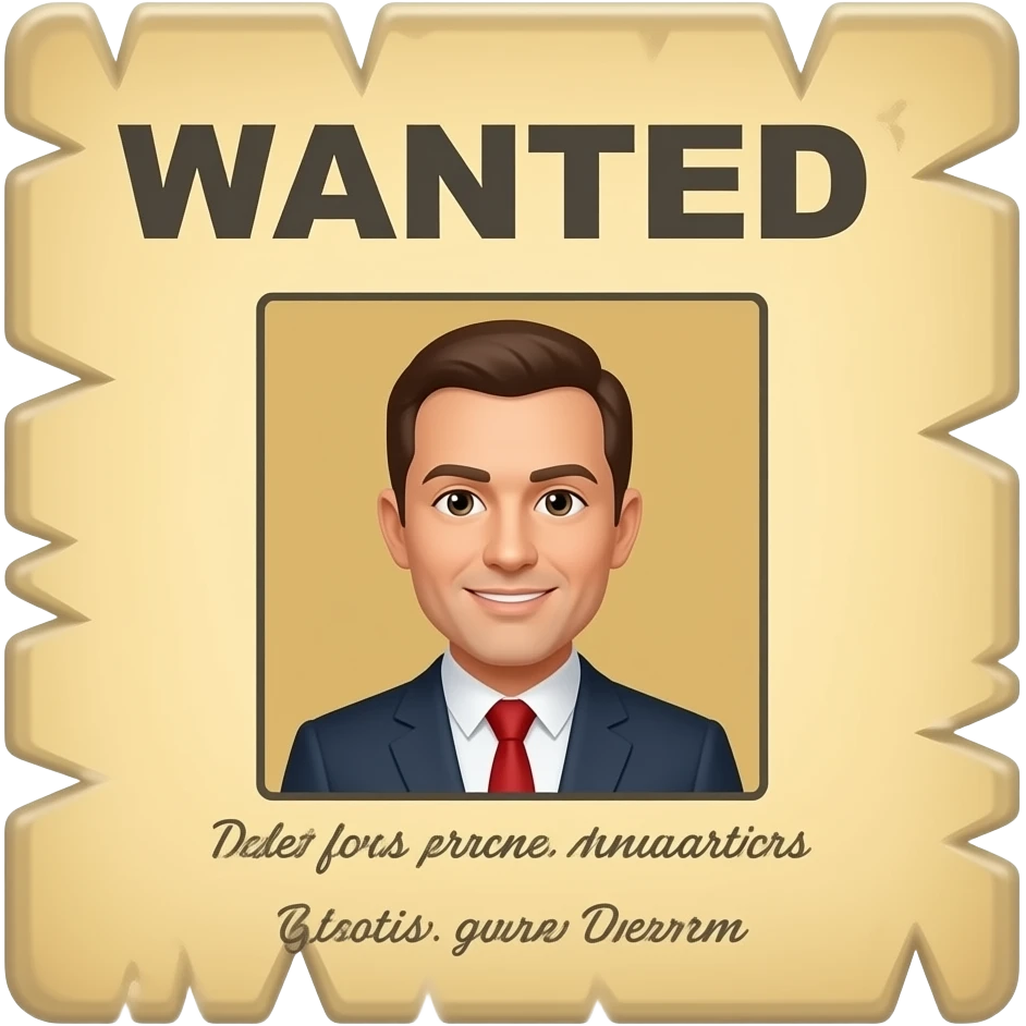 wanted emoji
