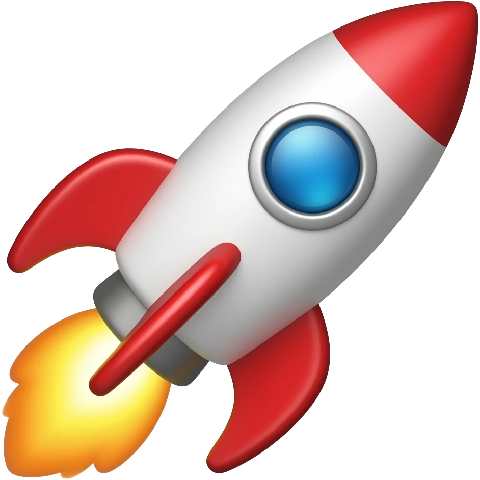 Rocket emoji