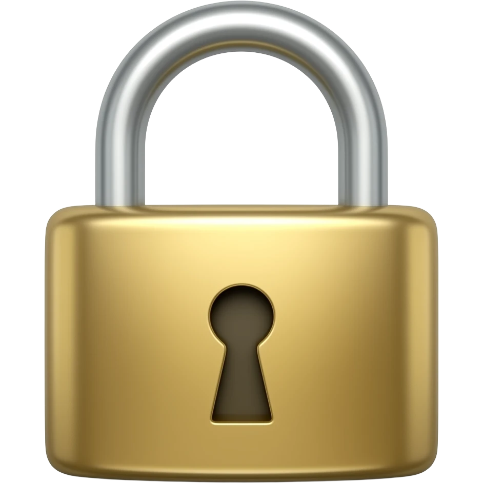 Lock emoji