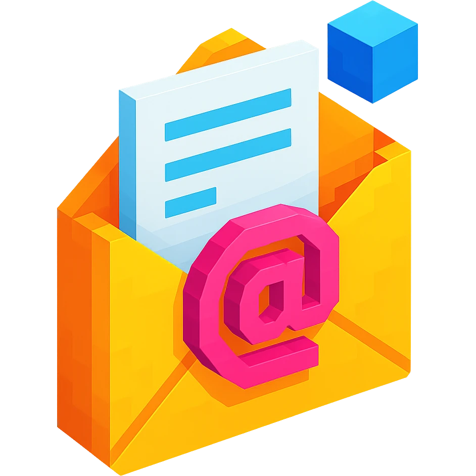 email automated outreach emoji