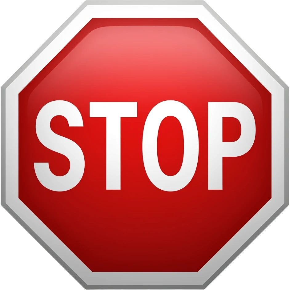 Sotp Sign emoji