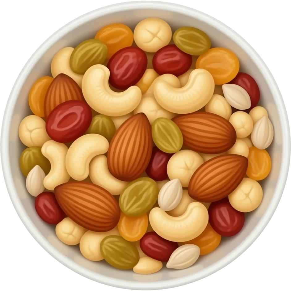 trail mix emoji