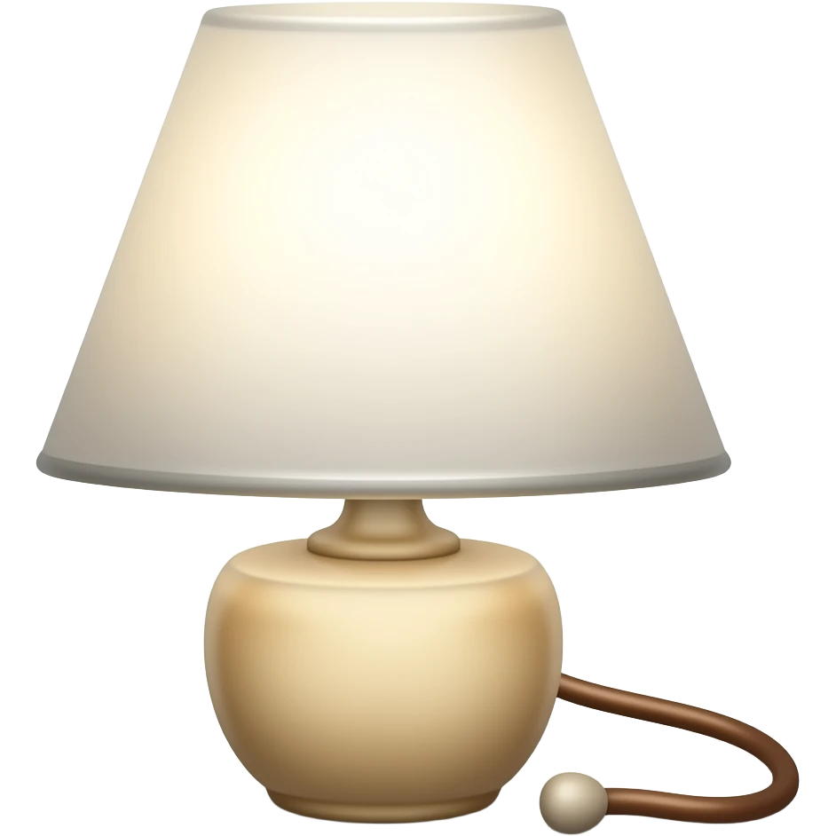 Lamp emoji