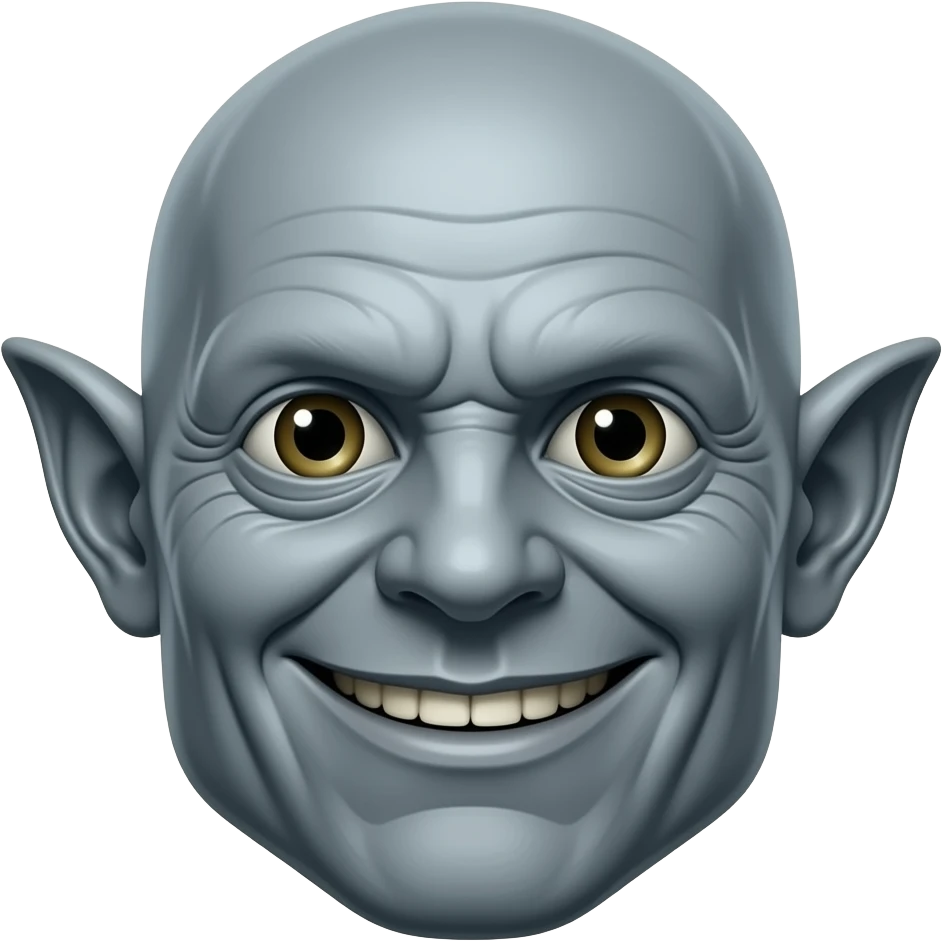 golem head emoji smiley emoji