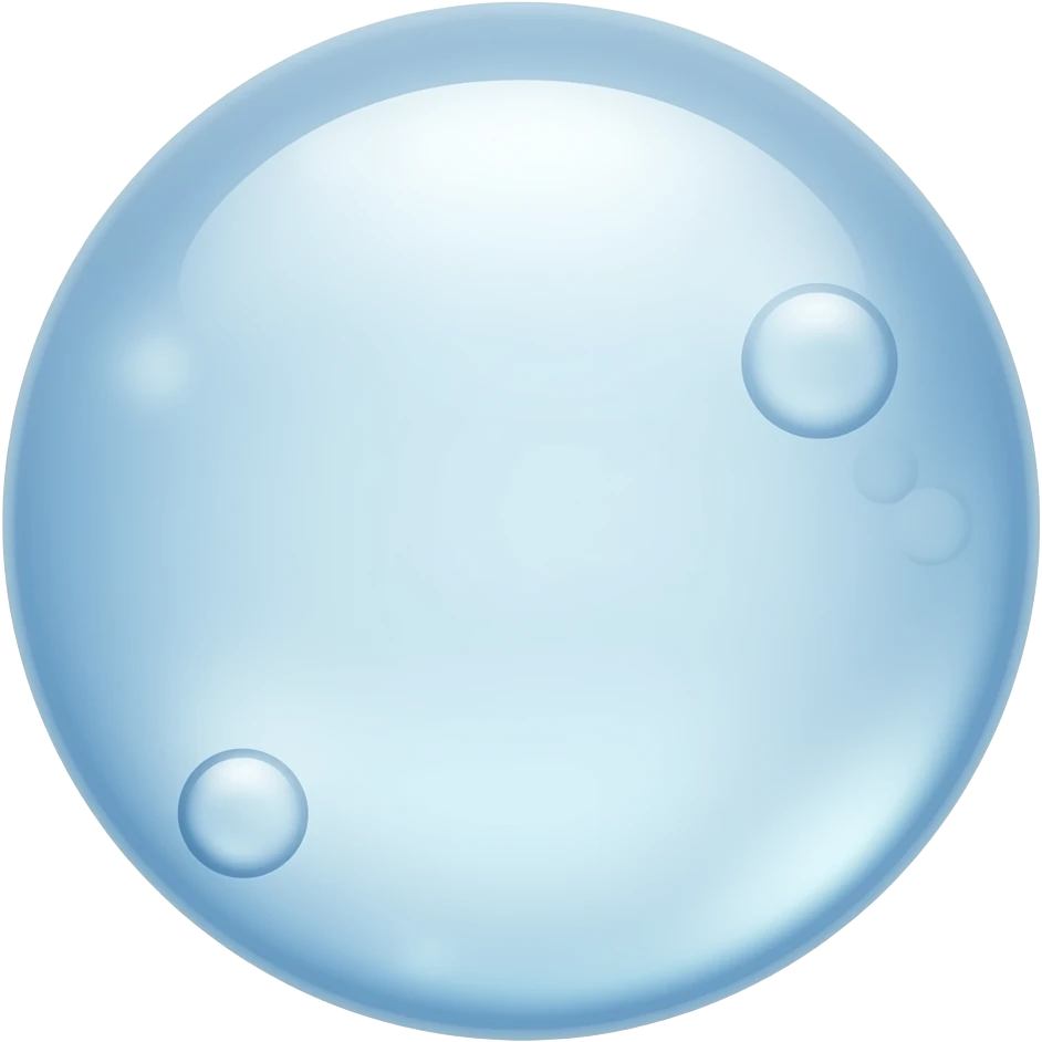 clean bubbles emoji
