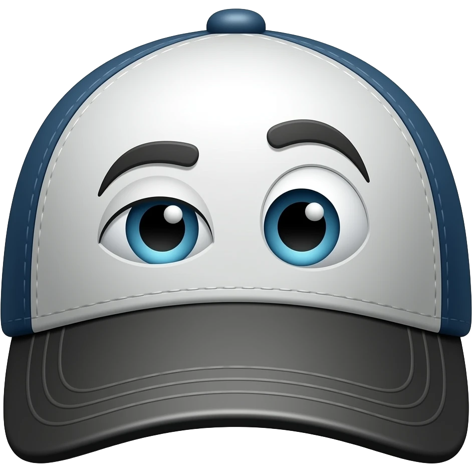 car themed hat emoji