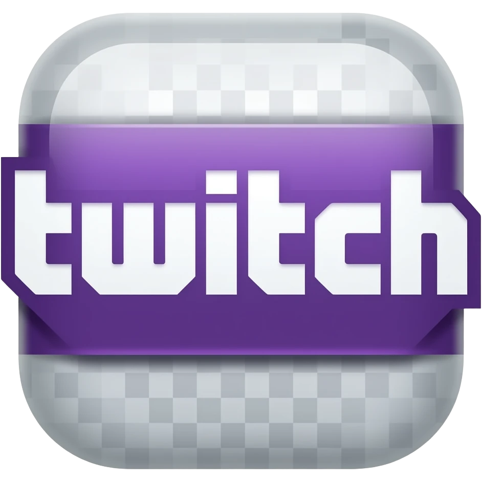 Twitch streaming logo emoji