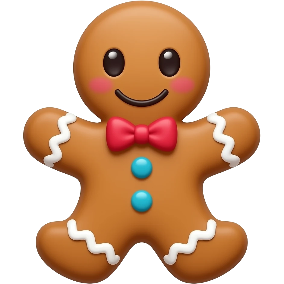 Gingerbread emoji
