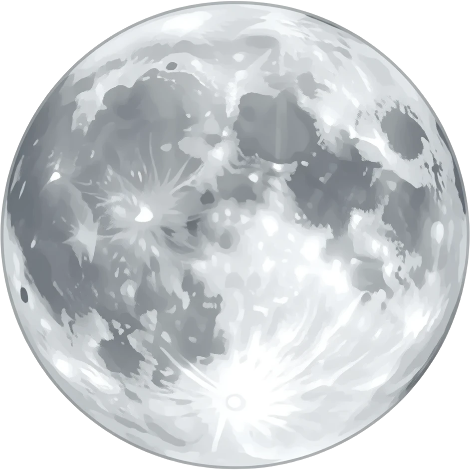 moon the pentagonal emoji