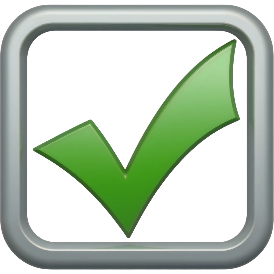checkbox emoji