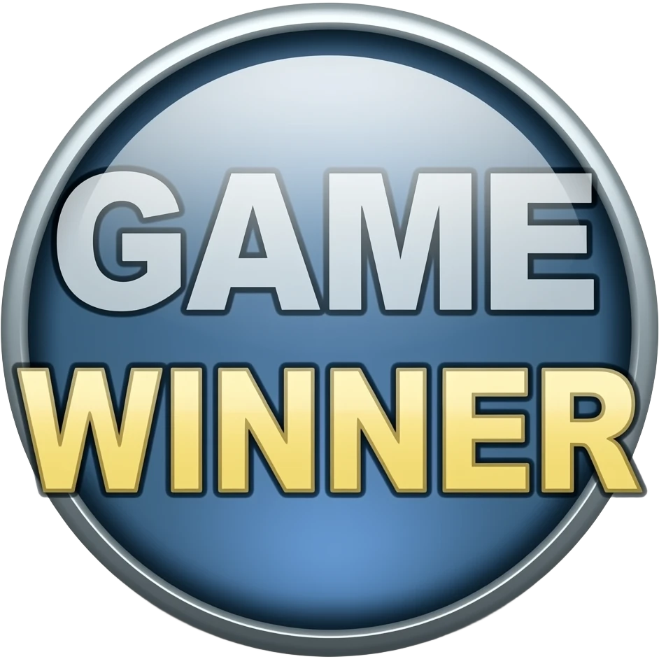 Game winner words emoji