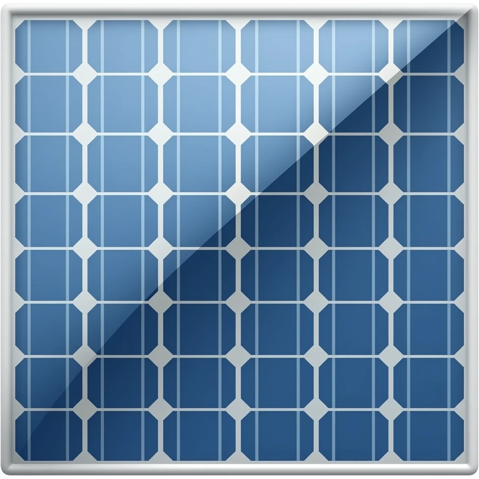 paneles solares flexibles emoji