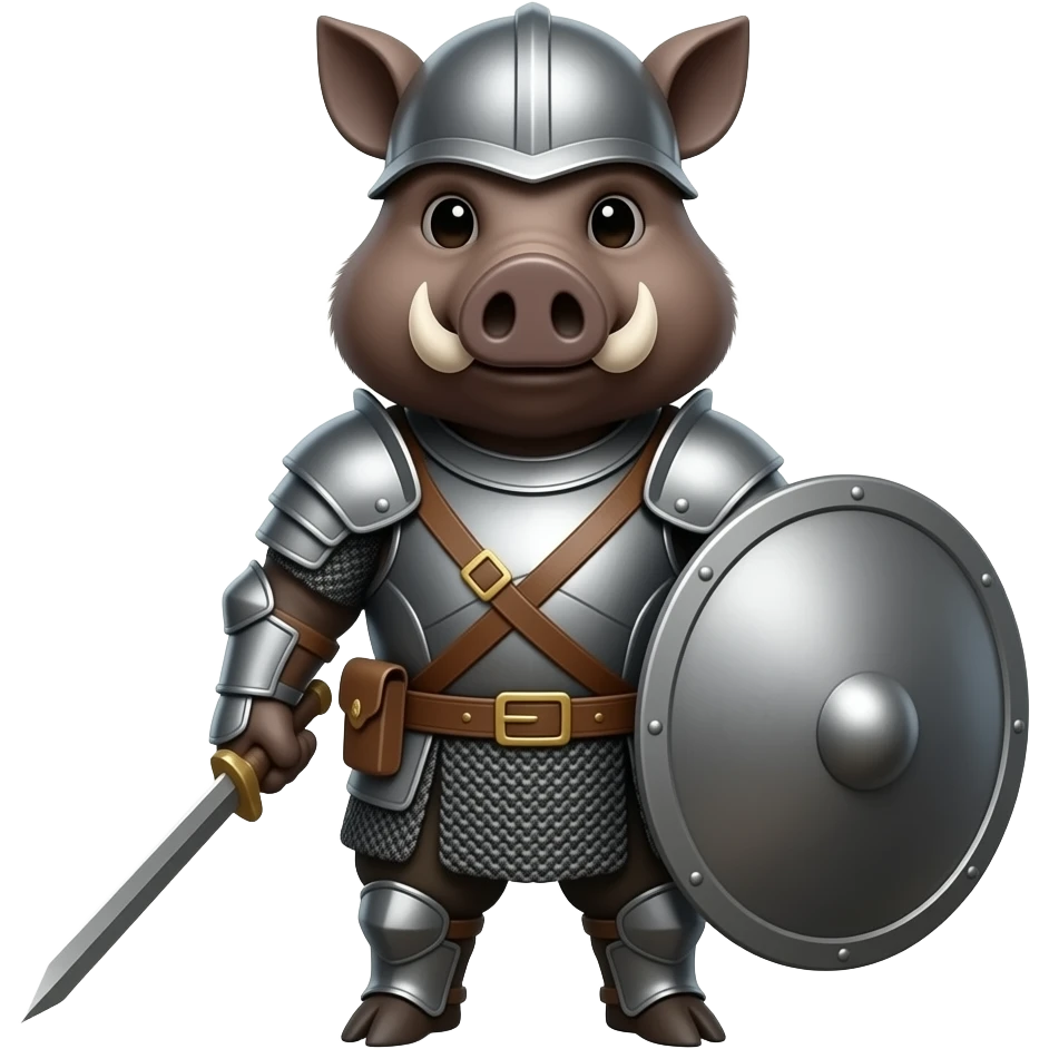 boar solider emoji