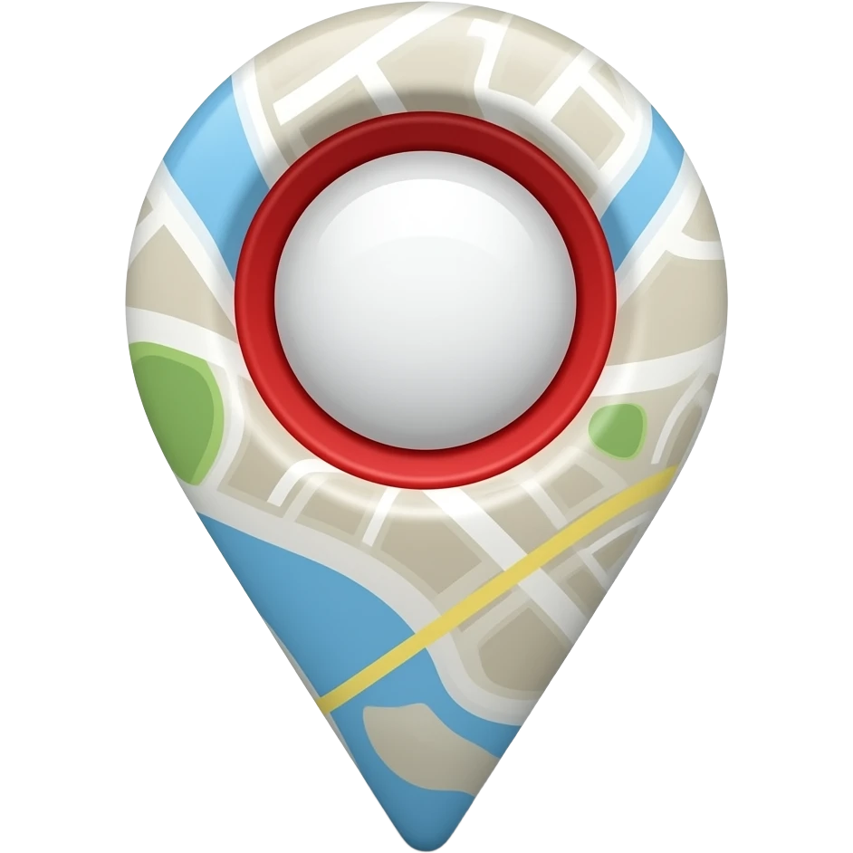 map pin emoji