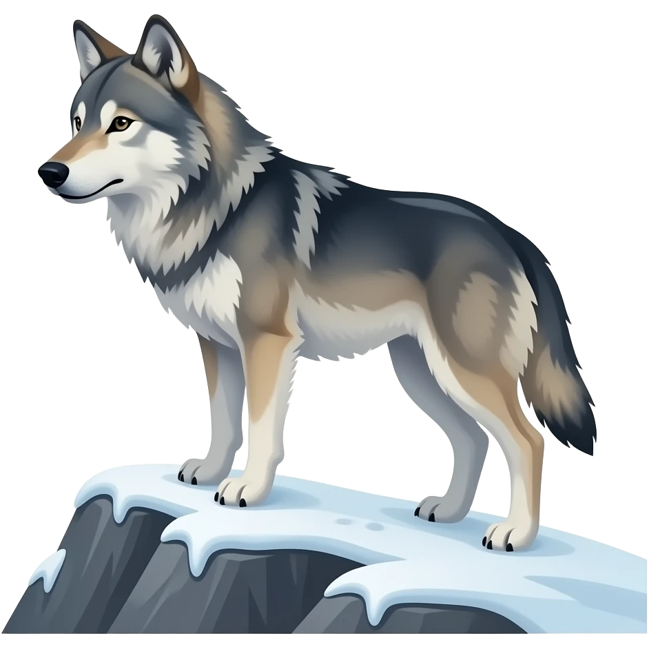 Wolf emoji