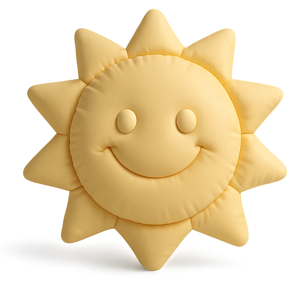 smiling sun emoji