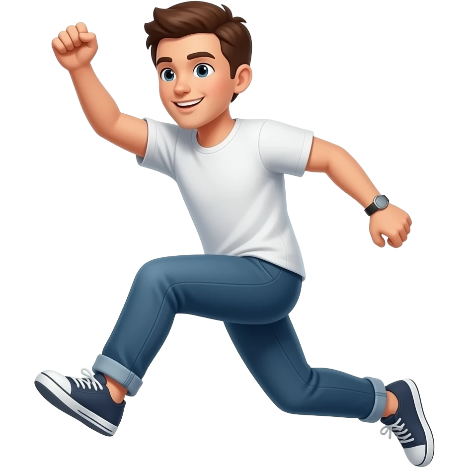 Banger jumping emoji