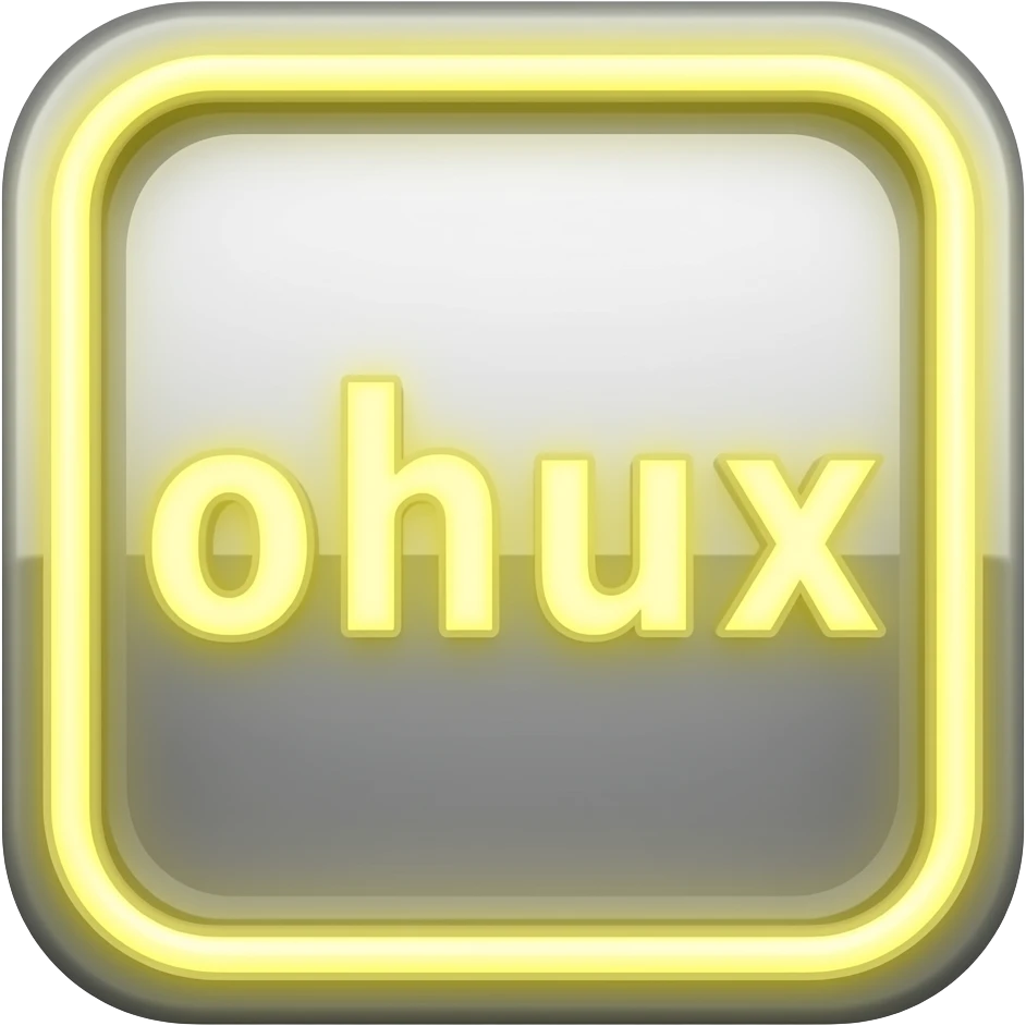 message. silver chrome, Neon yellow, emoji