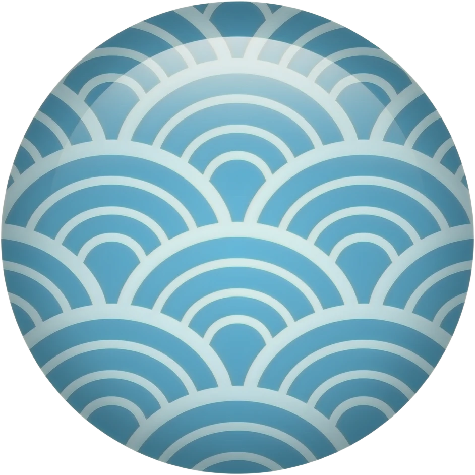 decor wave emoji