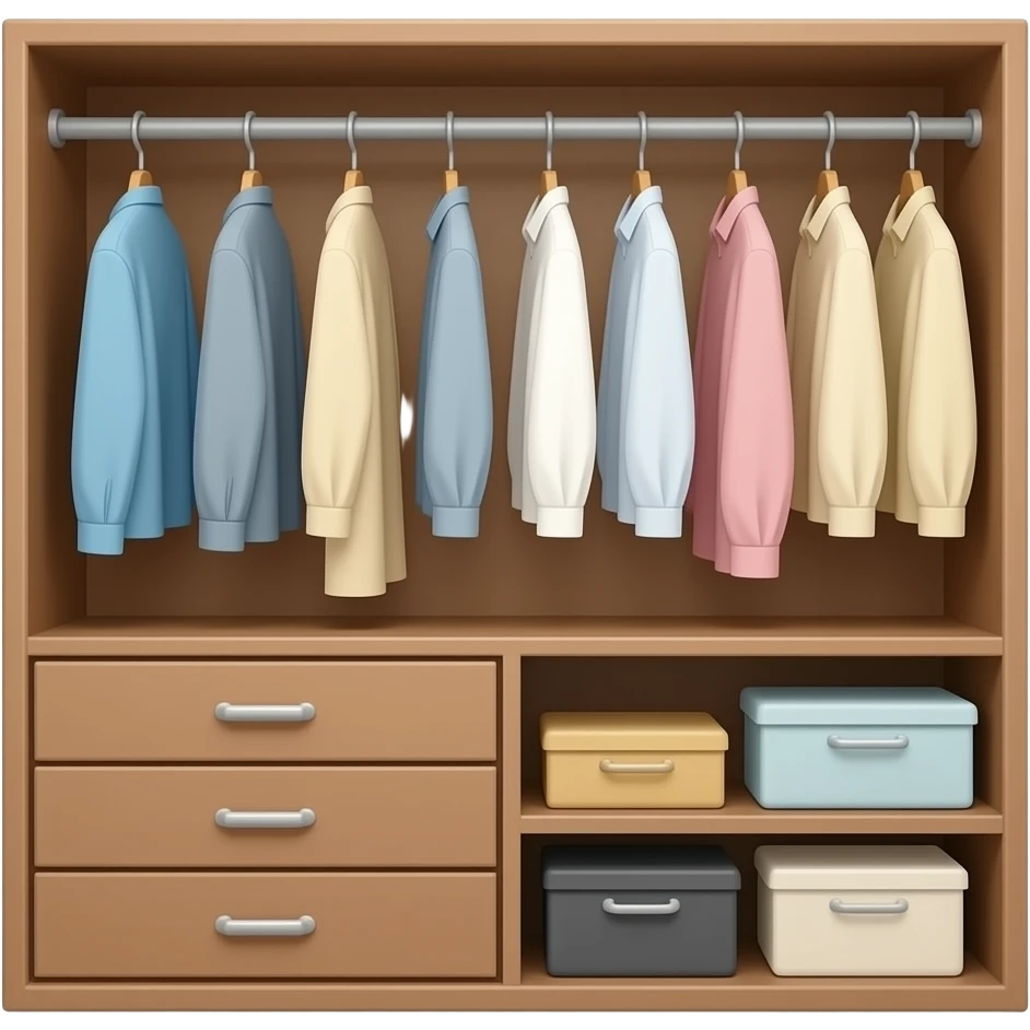Wardrobe emoji