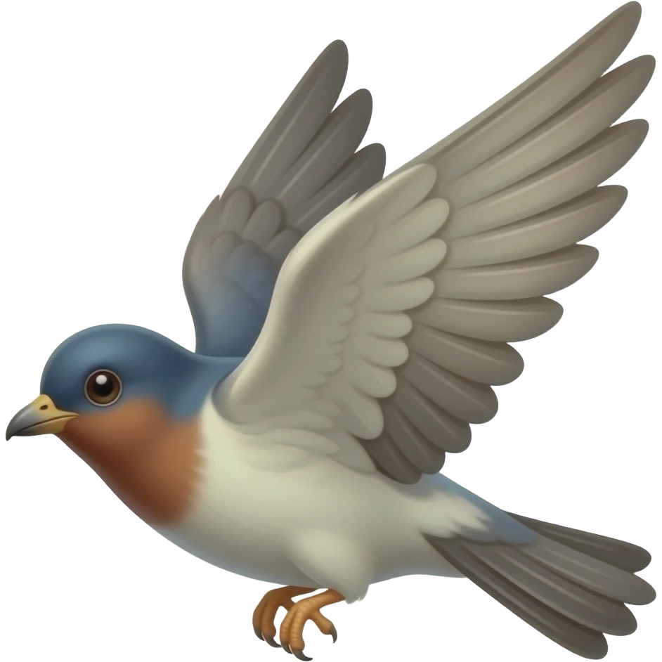 flying birds emoji