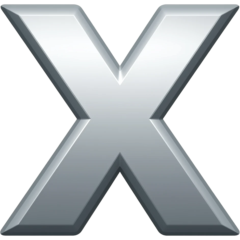x emoji