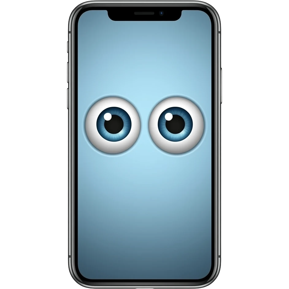 ojos iphone emoji