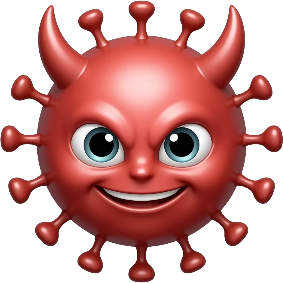 👿🦠 emoji