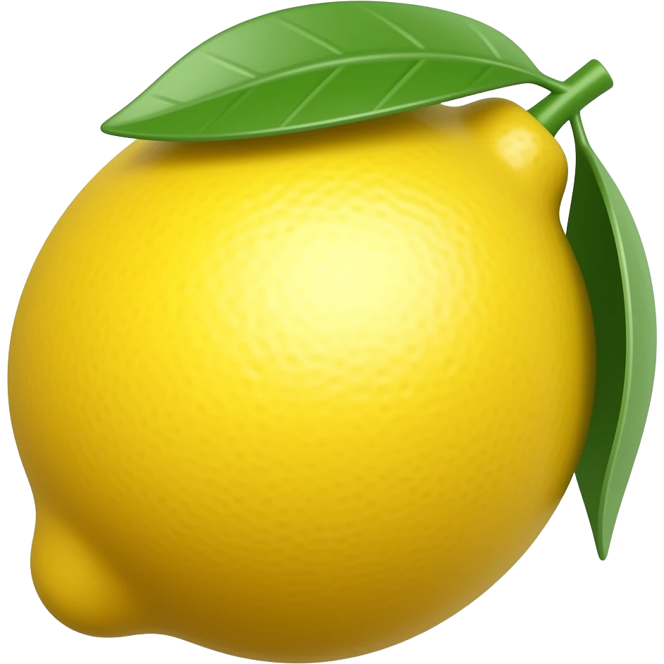 Yellow Lemon emoji