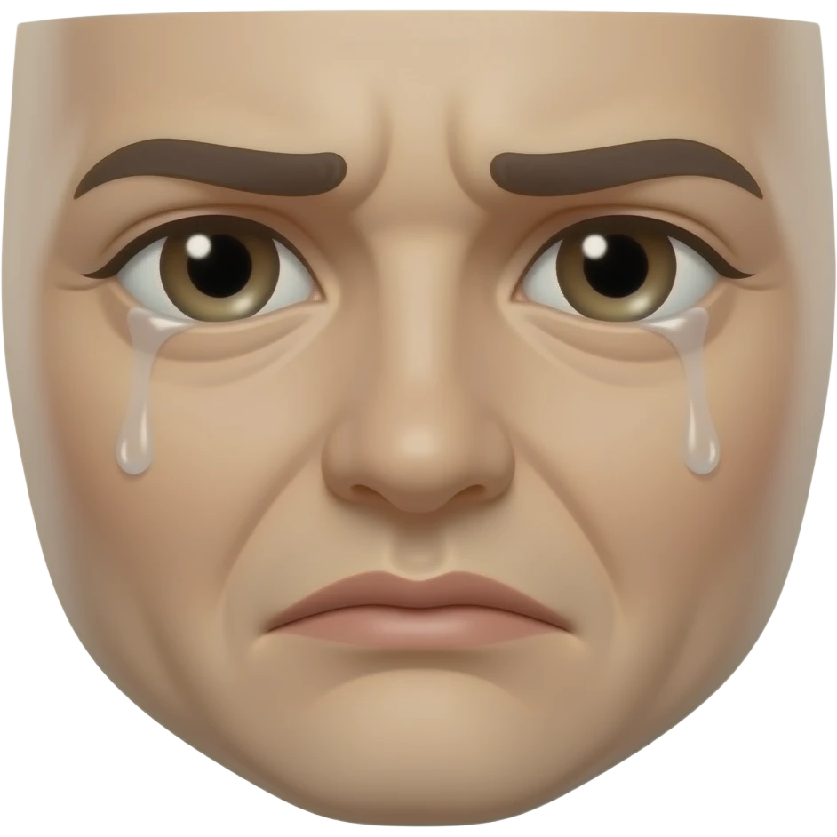 Face Holding Back Tears emoji