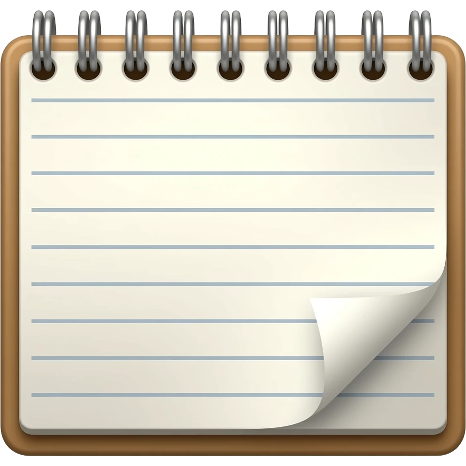 note book emoji