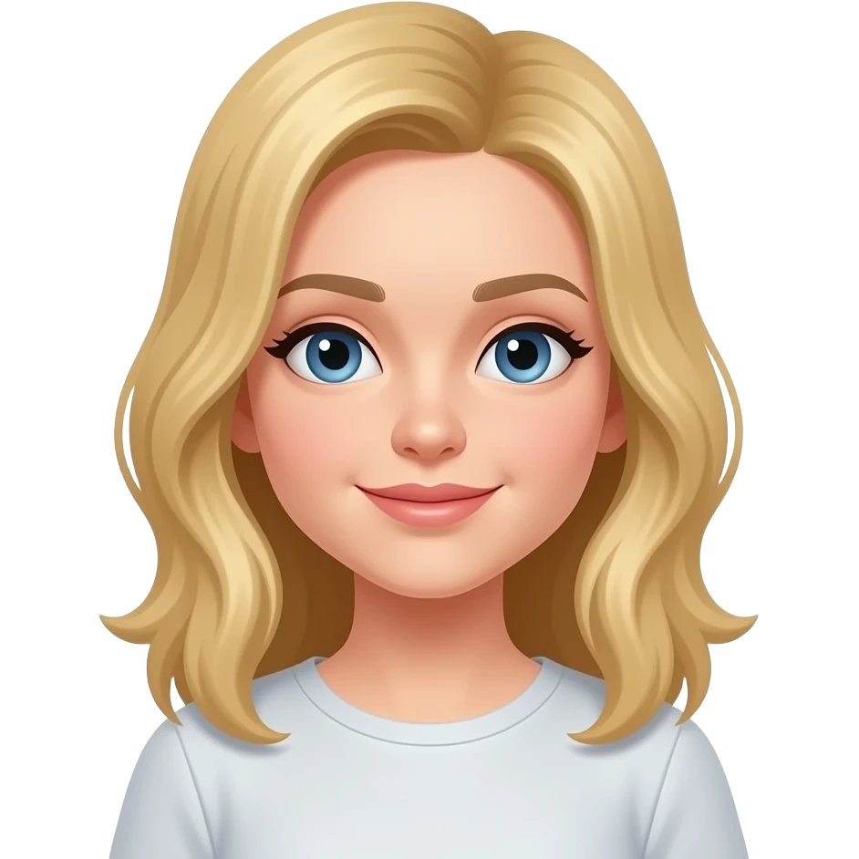 major blone girl emoji