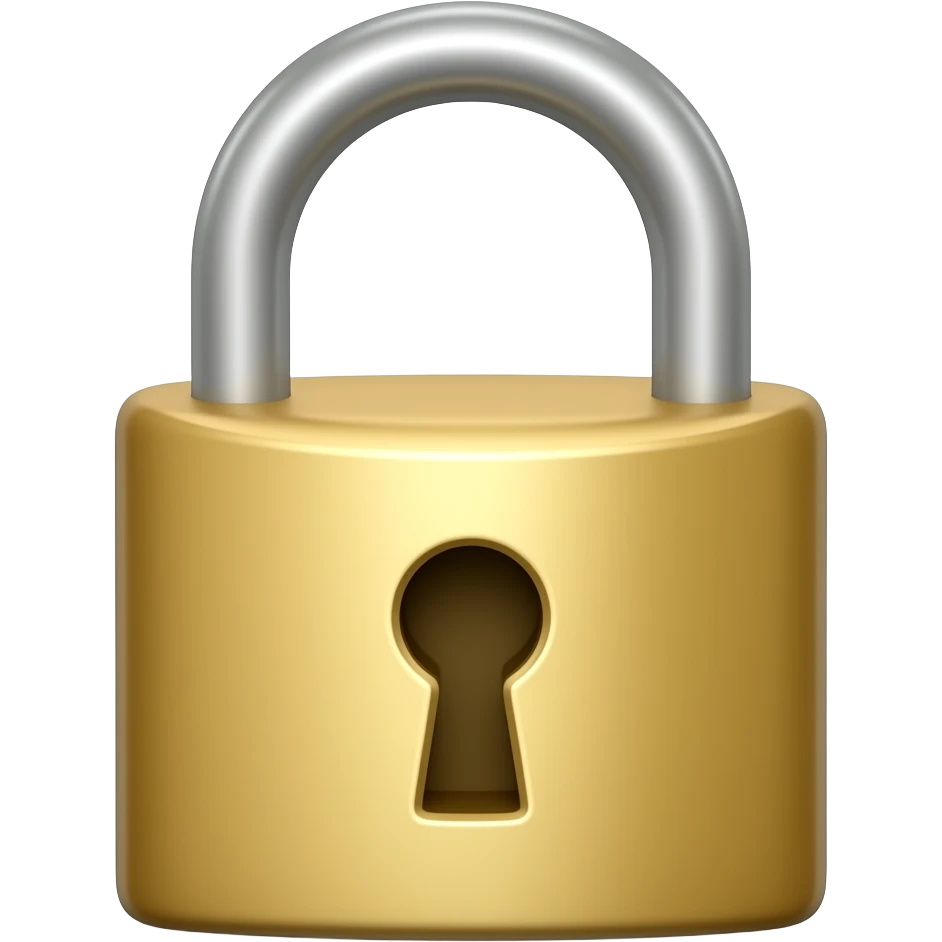 Padlock emoji