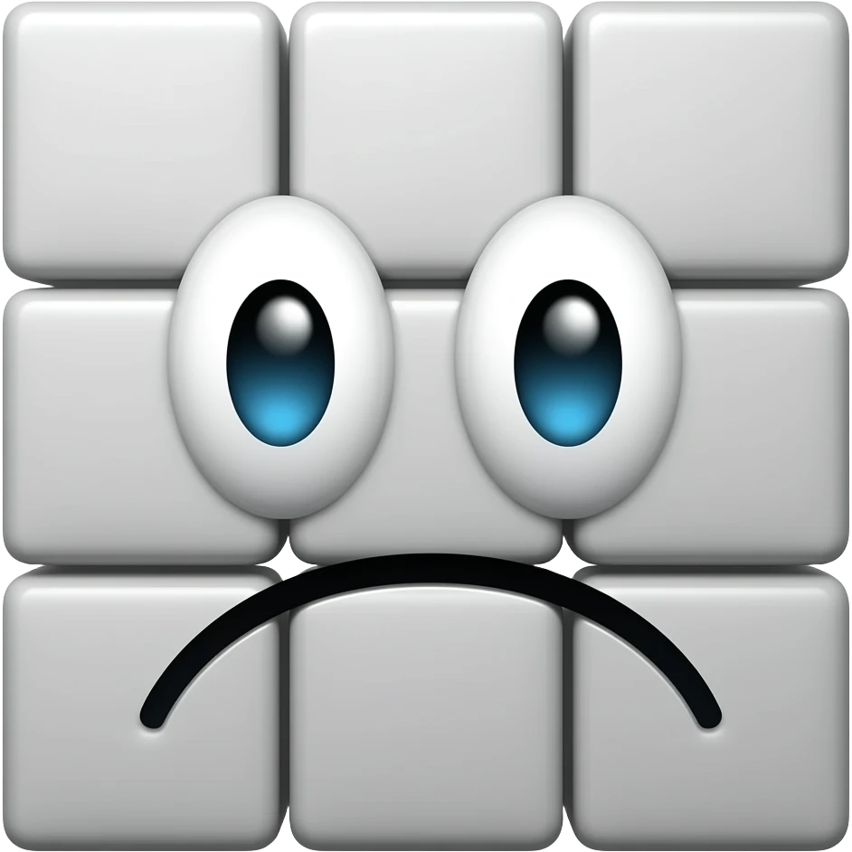 sad q*bert emoji
