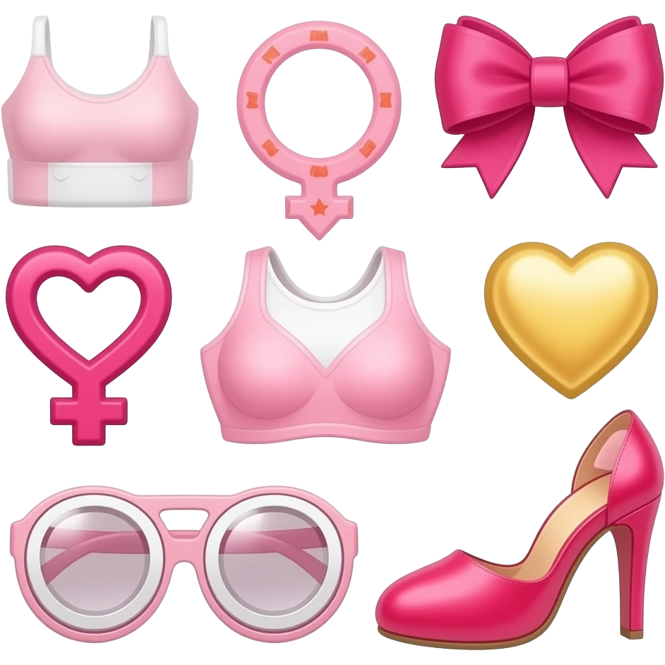 여성스러운 물건들 emoji
