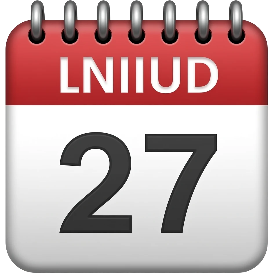 Calendrier emoji