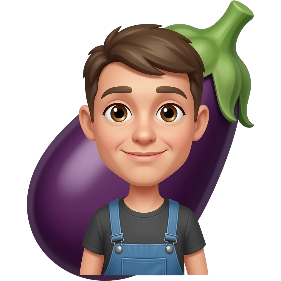 🥵🍆 emoji