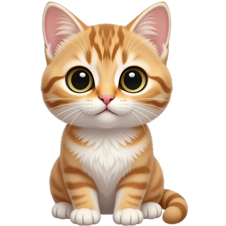 Kitten cute emoji